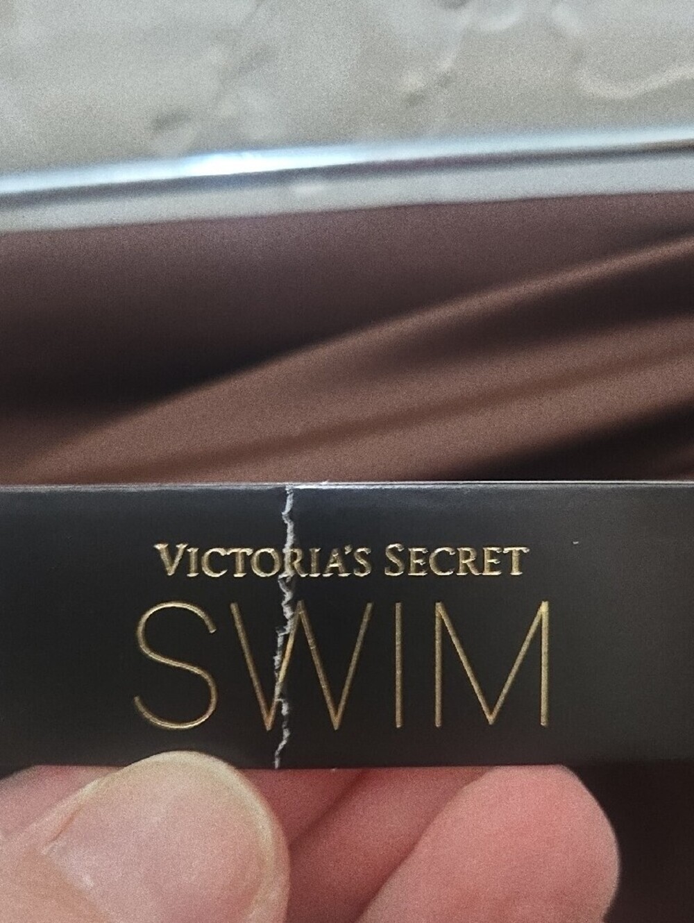 Victoria's Secret Chocolate Brown Swim Shorts - Picture 2 of 6